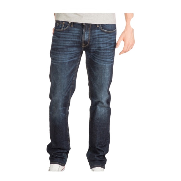 Guess Other - Guess Blue Slim Straight Jeans Size 30 Medium Rise